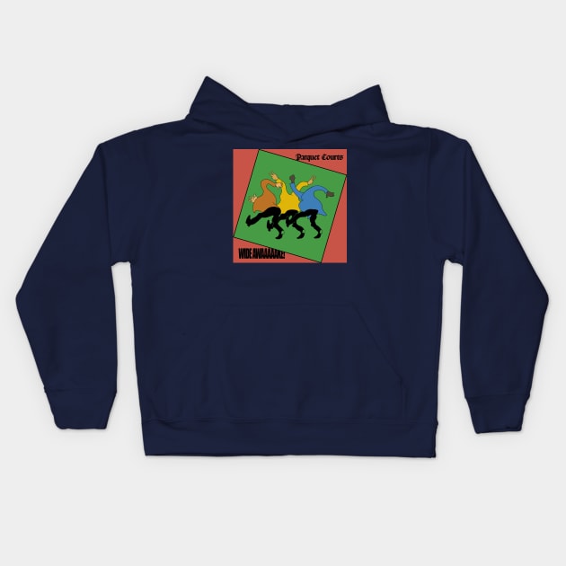 Parquet Kids Hoodie by Doodle byMeg